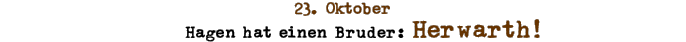 23. Oktober